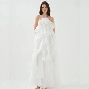 AJE Pandorea Layered Maxi Dress